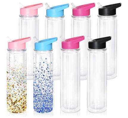 Acrylic Kids Snow Globe Tumbler