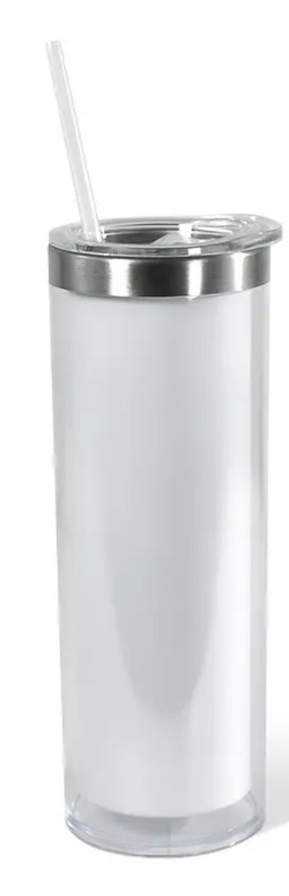 20oz Stainless Steel Snow Globe Tumbler