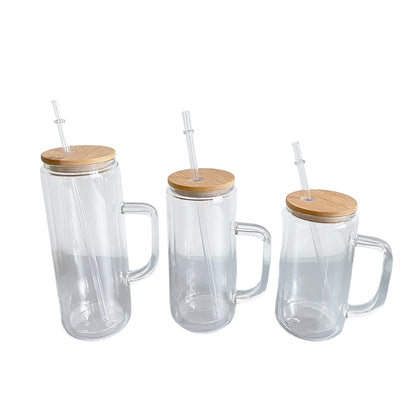 Snow Globe Tumbler with Handle